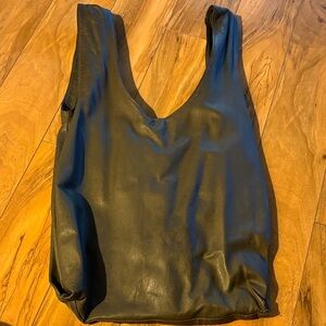 Buttery soft leather hobo bag